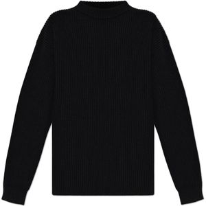 Jil Sander, Dames, Truien, Zwart, Maat: XS Wol,