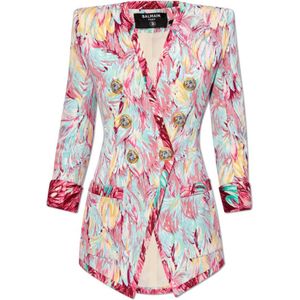 Balmain Double-breasted blazer , Multicolor , Dames , Maat: 2XS
