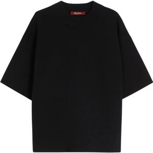 Max Mara Studio, Dames, Truien, Zwart, Maat: M Viscose,