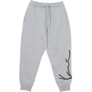 Karl Kani, Heren, Broeken, Grijs, Maat: XL Katoen,