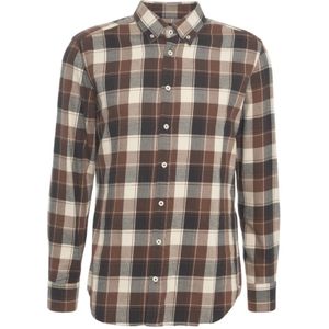 Bastoncino, Heren, Overhemden, Bruin, Maat: 3XL Katoen,