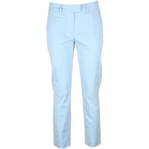 Dondup, Dames, Broeken, Blauw, Maat: W28 Katoen,