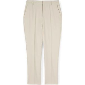 Motivi, Dames, Broeken, Wit, Maat: XS Leer,