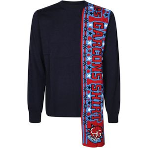 Comme des Garçons, Heren, Truien, Blauw, Maat: L