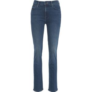 Mother, Dames, Jeans, Blauw, Maat: W29 Katoen,