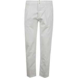 Incotex, Heren, Broeken, Wit, Maat: W33 Katoen,