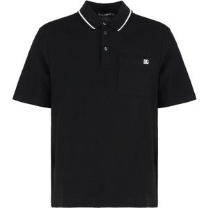Dolce & Gabbana - Polo Shirt - Zwart - Heren