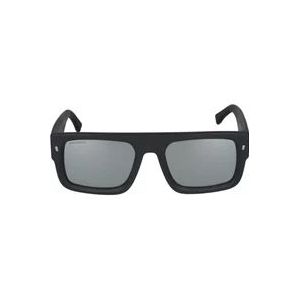 Dsquared2 Icon Zonnebril 0008/S , Black , Heren , Maat: 54 MM