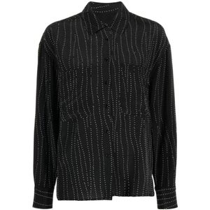 Iro, Dames, Blouses & Shirts, Zwart, Maat: XS