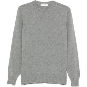 Filippo De Laurentiis, Heren, Truien, Grijs, Maat: M Wol,