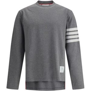 Thom Browne, Heren, Tops, Grijs, Maat: XL Jersey,