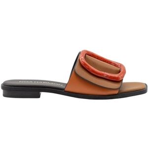 Noa Harmon, Dames, Schoenen, Bruin, Maat: 37 EU Leer,