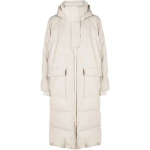 Brunello Cucinelli, Dames, Mantels, Beige, Maat: S Katoen,