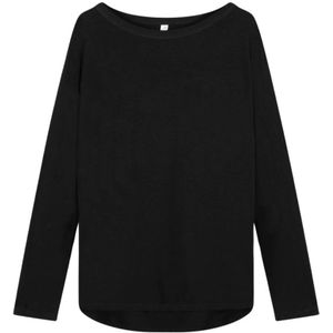 10Days, Dames, Tops, Zwart, Maat: 2XS Linnen,