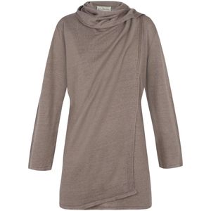 Cortana, Dames, Truien, Grijs, Maat: XS Linnen,