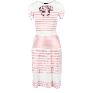 Elisabetta Franchi, Dames, Jurken, Veelkleurig, Maat: S Viscose,