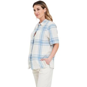 Aspesi, Dames, Blouses & Shirts, Blauw, Maat: 2XS