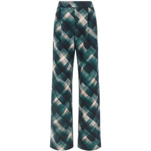 Dries Van Noten, Dames, Broeken, Veelkleurig, Maat: XS Katoen,