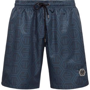 Boxershorts - Zwemshort met Logo - Allover Monogramprint