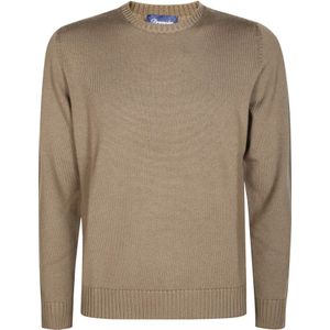 Drumohr, Heren, Truien, Bruin, Maat: M Wol,