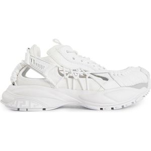 Versace, Dames, Schoenen, Wit, Maat: 37 EU Leer,