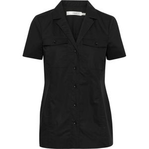 InWear, Dames, Blouses & Shirts, Zwart, Maat: S