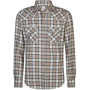 Eleventy, Heren, Overhemden, Veelkleurig, Maat: S Katoen,