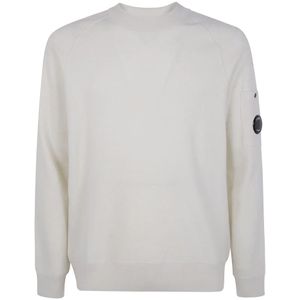C.p. Company, Heren, Sweatshirts & Hoodies, Wit, Maat: XL Wol,