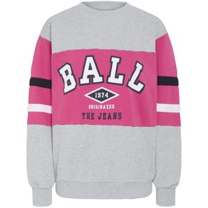 Ball, Dames, Sweatshirts & Hoodies, Grijs, Maat: XS Leer,
