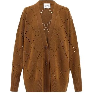 Nude, Dames, Truien, Bruin, Maat: S