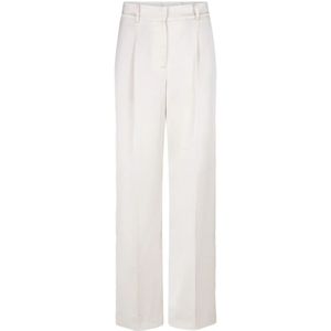 Dante 6, Dames, Broeken, Beige, Maat: XS Satijn,