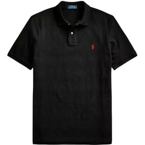 Ralph Lauren, Heren, Tops, Zwart, Maat: M Katoen,