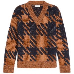 Dries Van Noten, Heren, Truien, Veelkleurig, Maat: M Wol,