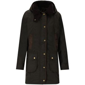 Barbour, Dames, Mantels, Groen, Maat: XS Katoen,