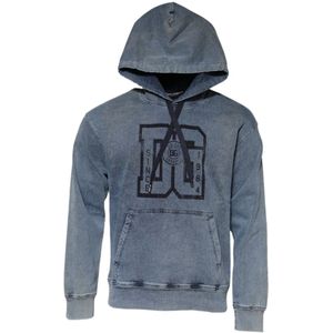 Dolce & Gabbana, Dames, Sweatshirts & Hoodies, Blauw, Maat: M Katoen,