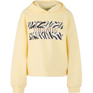 Marc Cain, Dames, Sweatshirts & Hoodies, Geel, Maat: S Katoen,