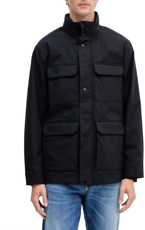 AIX Armani Exchange - XM001127AF16595UB101 - Blouson Jack - Marineblauw - Polyester