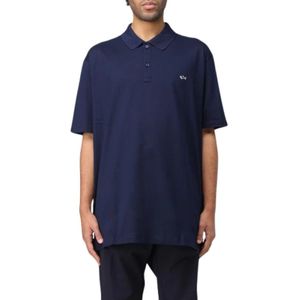 Paul & Shark, Heren, Tops, Blauw, Maat: L Katoen,