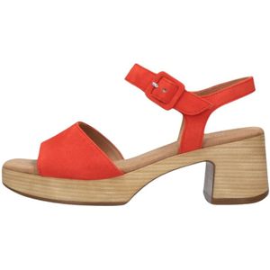 Gabor, Dames, Schoenen, Oranje, Maat: 38 EU Suède,