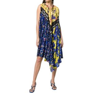 Balenciaga, Dames, Jurken, Veelkleurig, Maat: XS Poliester,