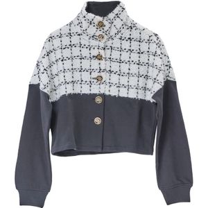 Karl Lagerfeld, Dames, Jassen, Wit, Maat: XS Katoen,