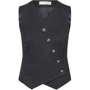 InWear, Dames, Jassen, Grijs, Maat: 2XS Leer,