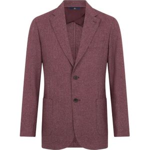 Brooks Brothers, Heren, Jassen, Paars, Maat: S Wol,