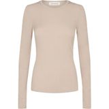 Sofie Schnoor - Snos 243 - Blouse - Beige - Lange Mouwen
