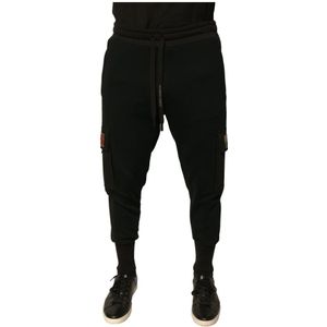 Dolce & Gabbana - Jogger Pants - Zwart - 100% Katoen - Casual Style