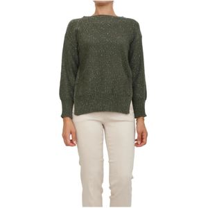 Marella, Dames, Truien, Groen, Maat: M Wol,