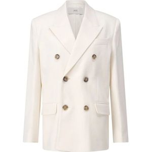 Ami Paris, Dames, Jassen, Wit, Maat: XS Wol,