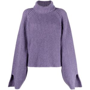 Khaite, Dames, Truien, Paars, Maat: M Kasjmier,