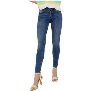 Liu Jo, Dames, Jeans, Blauw, Maat: W24 Katoen,