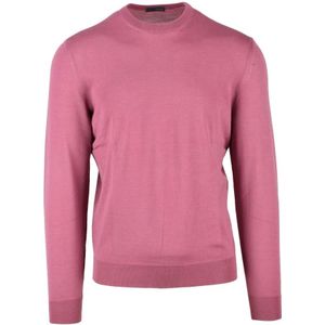 Drumohr, Heren, Truien, Roze, Maat: 2XL Wol,